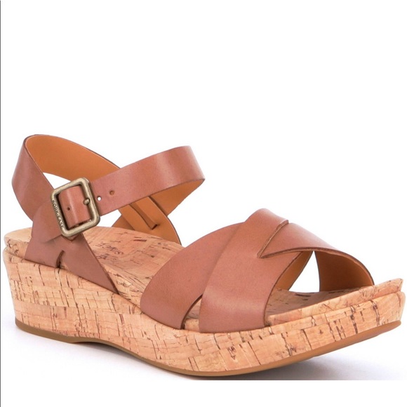 Kork-Ease Shoes - Kork-Ease Myrna wedge leather sandals